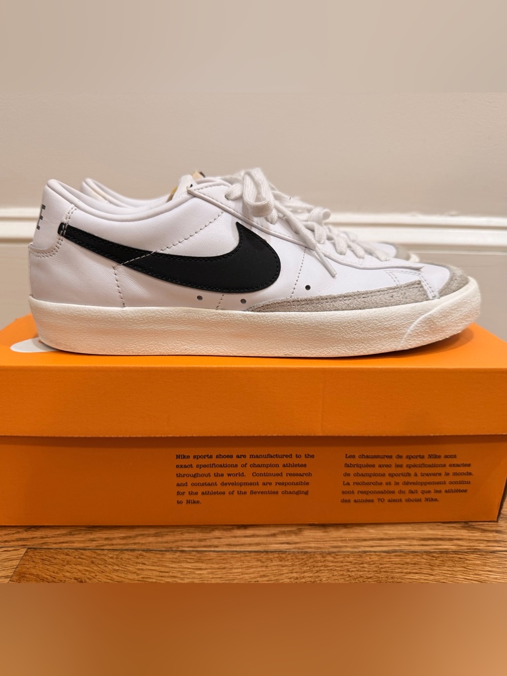 Nike Blazer Low Men’s White Sneakers